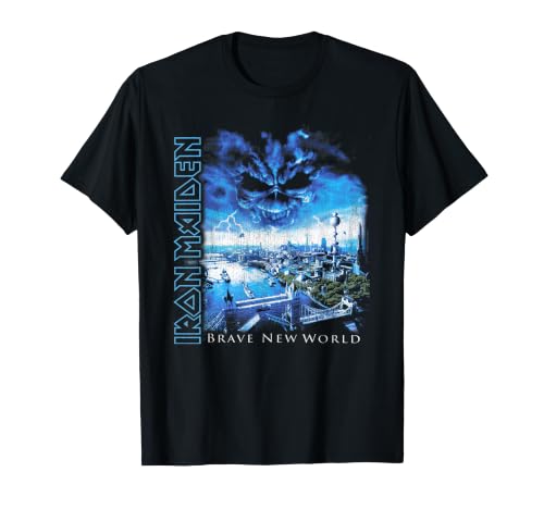 Image of Iron Maiden Brave New World Black T-Shirt