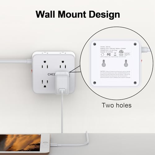 Chcore DE415L 10Ft Surge Protector Power Strip thumb #4