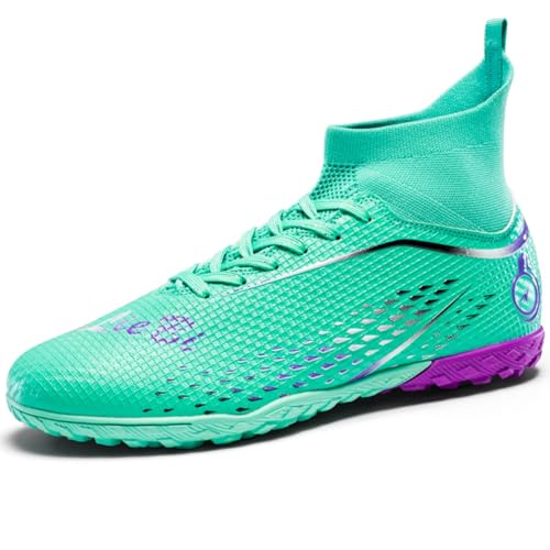 Zapatillas de fútbol para hombre y jóvenes con tacos para entrenamiento exterior