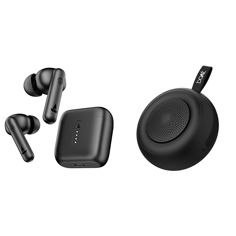 boAt Airdopes 141 Bluetooth TWS Earbuds with 42H Playtime,Low Latency Mode for Gaming, ENx Tech, IWP boAt Airdopes 141 Bluetooth TWS Earbuds with 42H Playtime,Low Latency Mode for Gaming, ENx Tech, IWP