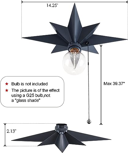 Luces de techo con interruptor integrado para pasillos y lámparas de araña 3