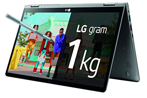 LG-gram-14T90N-V-AA78B-Ordenador-portatil-convertible-de-14-FullHD-IPS-Intel-Core-i7-1065G7-16GB-RAM-512GB-SSD-Windows-10-Home-Plata-Teclado-QWERTY-Espanol