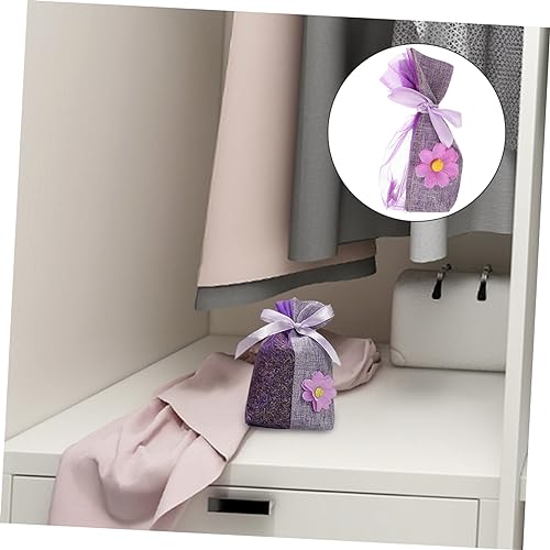 10 bolsas de organza vacías de 10 piezas con cordón miniatura 7