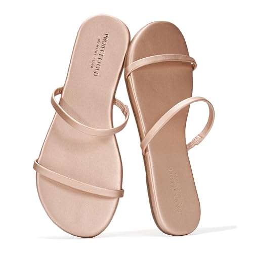 Image of Project Cloud Summer Sandals for Women with Memory Foam Insole (Transition) | Memory Foam Insole; Beach Flip Flops; Non-Slip Sole; Lightweight Double Straps; Summer Sandals for Women; Everyday Comfort