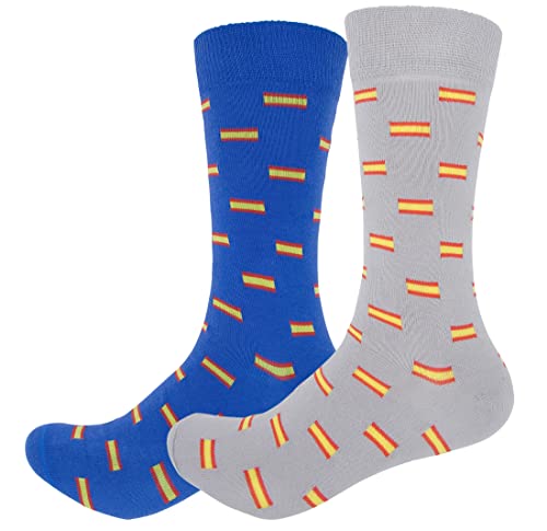 RAU Calcetines bandera + de españa de hombre pack 2 pares Cover