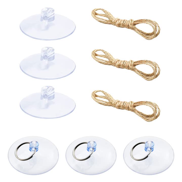 Ventosas para Terrário de Répteis Knana para Redes e Decorações, 6 Unidades