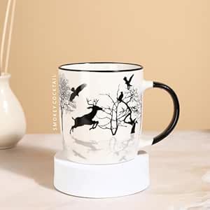 Peronalized Plah Ink Printed Ceramic Coffee Mug