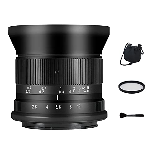 Amazon.co.jp: 7artisans 12mm F2.8 II APS-C 100°広角大口径 固定焦点