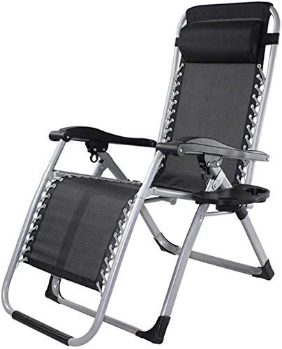 Chaise longue zéro gravité inclinable pour une relaxation absolue au jardin