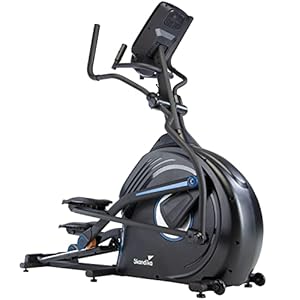 Skandika Crosstrainer CardioCross Conqueror, Premium Ellipsentrainer | 25kg Schwungmasse, App-Kompatibel mit Kinomap, 31 Programme, 32 Stufen, Pulsmessung, Höhenverstellung | max. 150kg