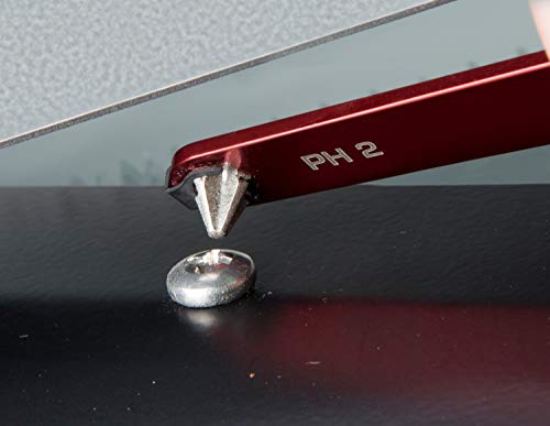 Steelman Pro 7-Piece, Low Profile Phillips And Slotted Screwdriver Set, Diamond-Tipped, Sl3/16, Sl1/4, Sl5/16, Ph0, Ph1, Ph2, And Ph3 Sizes, Nylon Storage Case Included #TOP7