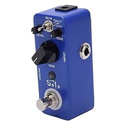 Effets de guitare électrique Son organique Mini bonne résolution de tonalité Pédale de distorsion en métal 3 modes avec… - Les Beatles, Paul McCartney, John Lennon, RIngo Starr, George Harrison