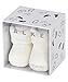 FALKE Unisex Baby Socken Erstling, Baumwolle, 1 Paar, Weiß (Off-White 2040), 50-56