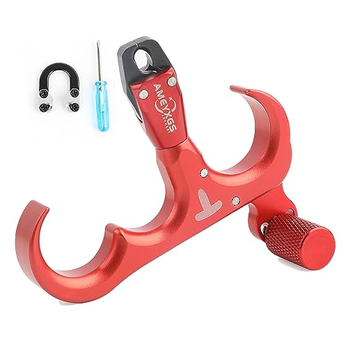 Déclencheur de pouce 3 doigts et boucle en D rotative pour accessoire arc composé