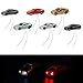 EC150 12pcs 1:150 N Scale Model Lighted Cars (Color Random) with 12V LEDs for Building Layout New
