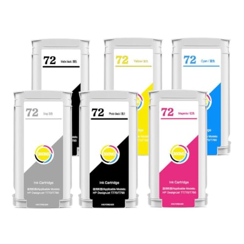 Cartouches d'encre de précision pour DesignJet T1100 T1200 rendu graphique net