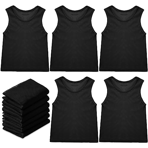 Image of Sintege 12 Pcs Soccer Pinnies Pennies Jersey Scrimmage Vest Sports Practice Jersey Mesh Basketball Vest for Youth Adult Kids