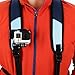 Sametop Backpack Strap Mount Quick Clip Mount Compatible with Gopro Hero 13, 12, 11, 10, 9, 8, 7, 6, 5, 4, Session, 3+, 3, 2, 1, Hero (2018), Fusion, Max, DJI Osmo, Xiaomi Yi Action Cameras