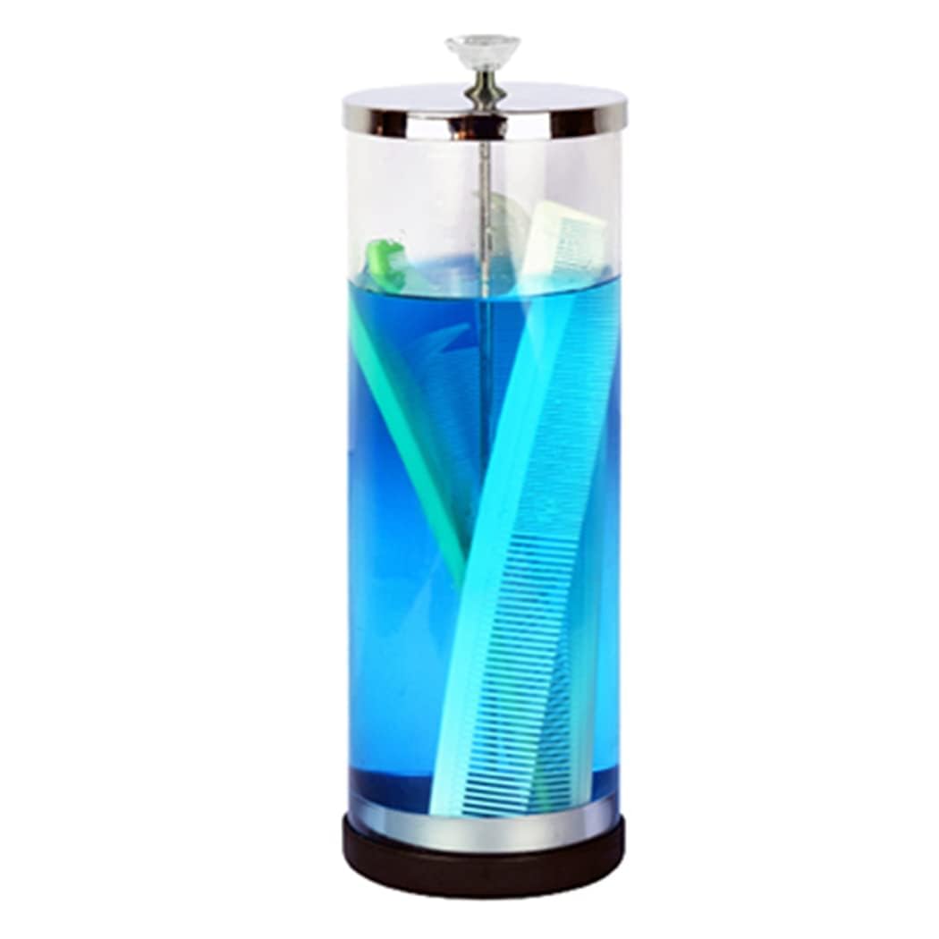 FOLELLO Professional Salon Sterilizing Jar (1.6 Liters) | Glass Tools Disinfection Jar | Sterilizer | Keep Barber & Nail Tools Safe-image-37