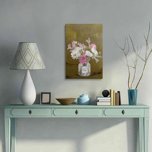 Peintures florales modernes sur châssis de qualité supérieure 80x145