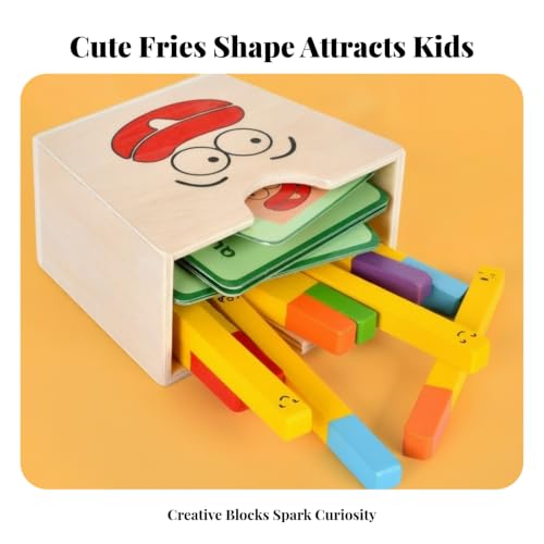 Juego de madera de desarrollo mental para despertar la curiosidad y lógica infantil 7