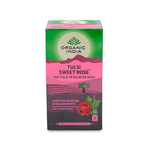 Tulsi y Rosa Dulce Organic India 25 bolsitas