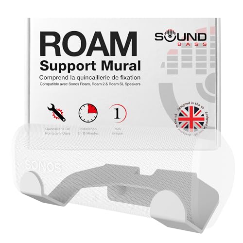 Support de montage mural pour Sonos Roam, l'accessoire idéal pour la cuisine et la salle de bain