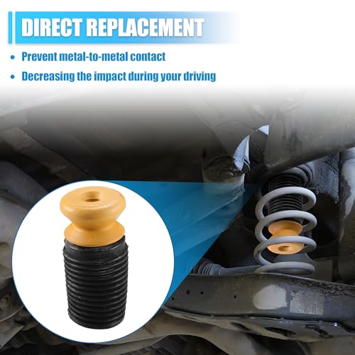 Tope de suspensión delantera evita daños mecánicos en BMW 640i 3.0L L6 kit de hule amarillo 3