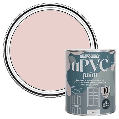 Rust-Oleum Pink uPVC Door and Window Paint in Matt Finish - Pink Champagne 750ml