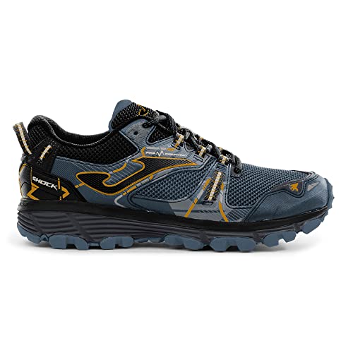 Joma Hombre Zapatillas para Carreras de montaña, Gris Oro, 41 EU