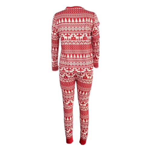 Pijama de Navidad para papá de corte clásico y tejido cómodo 2