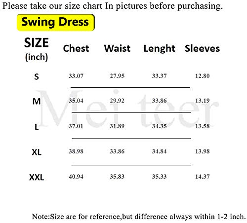 Atnlewhi Womens Vintage Lace Off Shoulder Puffy Swing Dresses Sexy Mini Dress for Party Cocktail,Swing-White,S