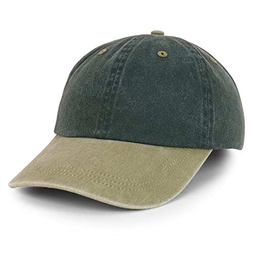 Image of Oversize XXL Pigment Dyed Washed Cotton Baseball Cap