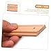 VANZACK 2Pcs Thumb Piano Bridge Replacement Durable Natural Wood Kalimba Bridge for DIY Projects Smooth Finish High Sound Quality Accessory for Music Lovers