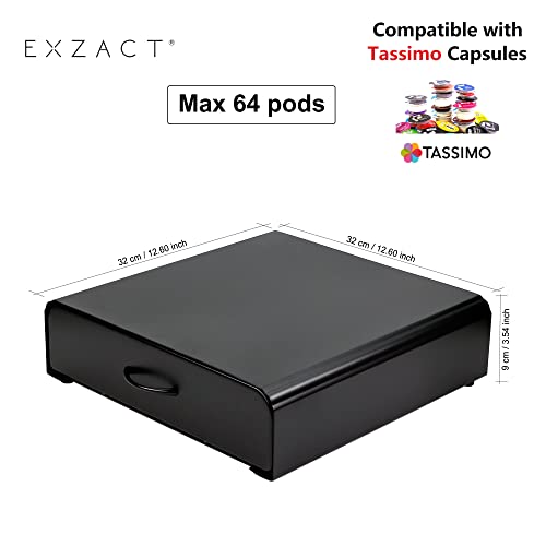Exzact Cassetti per Capsule Compatibile con