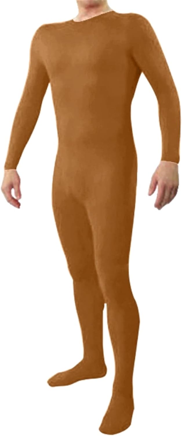 GIBZ Unisex Bodysuit without Hood Adult One Piece Spandex Body Suit Halloween Costume