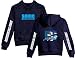 Silver Basic Sudadera con Capucha de Sonic The Hedgehog para Niños y Niñas Sudadera de Sonic Divertida Sudadera Sonic Disfraz 130,Azul B-3