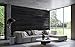 WoodyWalls Reclaimed Wood Planks for Walls, Wood Wall Panels for Interior Wall Decor, Wood Panels for Wall Accents, Each Wood Plank is Unique, Best Barnwood Planks for DIY (19.5 sq.ft.) Black Sand