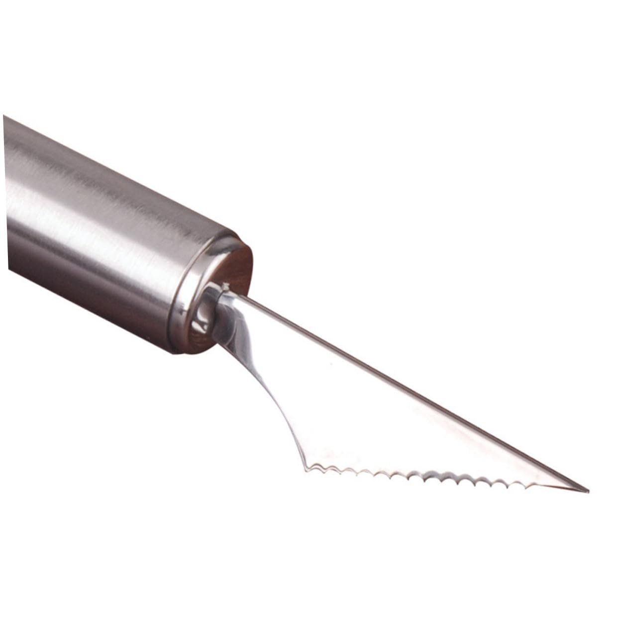 KICHOUSE Fruit Slicing Tool 304 Stainless Steel for Fruits Graver Engraving for Vegetable Pizza Salad Decorations