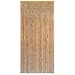 vidaXL Cortina Puerta Elegante Bambú Marrón 90x200 cm Estor Flecos de Entrada