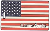 Samsonite Designer Luggage ID Tag, American Flag, One Size