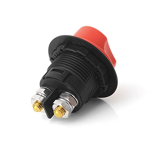 Jtron Battery Disconnect Switch Max.32V Dc 100A Cont 150A Int Battery Switches For Boatsh For Car Off-Road Vehicle Truck Boat Rv Marine(On-Off/100A) #TOP6