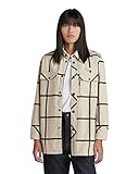 G-Star Para Mujer Sobrecamisa Boyfriend, Multicolor (brown rice louis check D22178-C840-D419), L