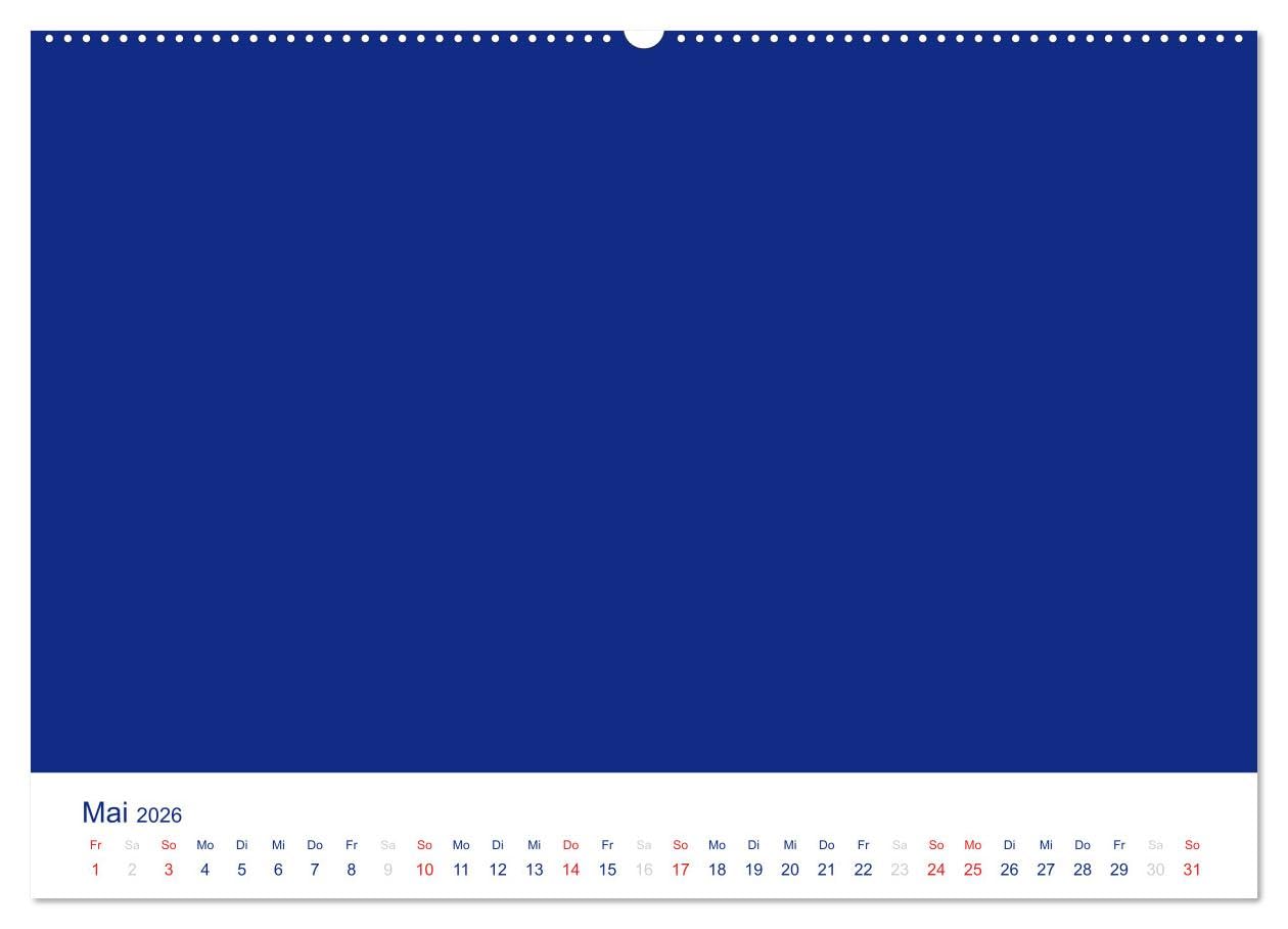 Farbiger Bastelkalender (Wandkalender 2026 DIN A2 quer), CALVENDO Monatskalender: Basteln für die ganze Familie (CALVENDO Hobbys)
