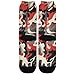 SyXIOP Camouflage Red Fashion men's crew socks running breathable wicking mens crew socks (2-Pair)