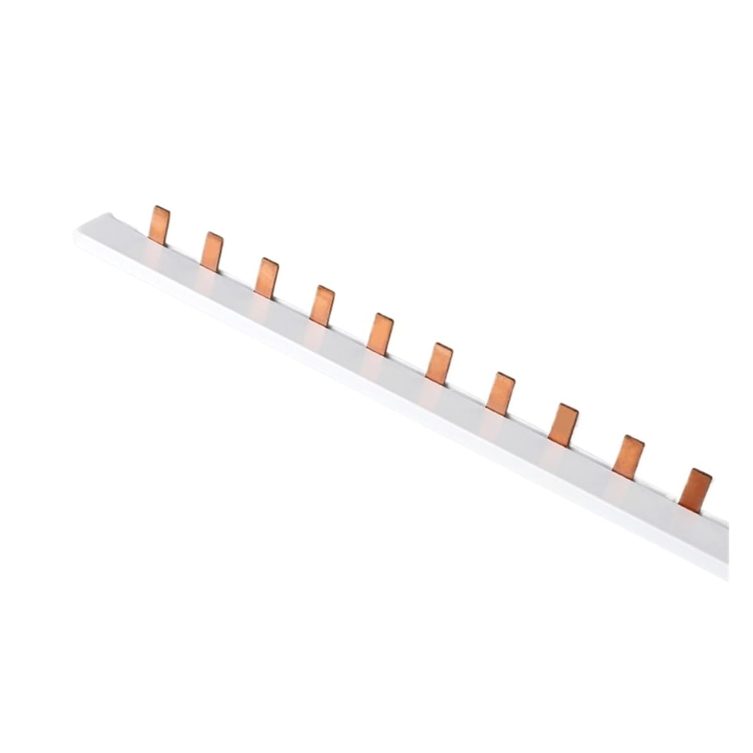 Switch Copper busbar Circuit Breaker 1p 1p+n 2p Circuit Breaker Terminal Block busbar(1P 63A 12 Circuit)