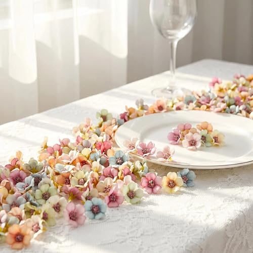 Bekecidi 100 Petites Fleurs Artificielles Multicolores pour Décoration – vue 6