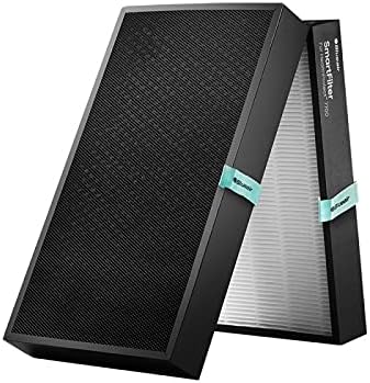 Genuine HEPASilent Replacement 7700 Smart Filter for 7740i, 7770i Air Purifier – Removes 99.97% of Pollen, Dust, Pet Dander, Mould, Bacteria & Viruses Activated Carbon Reduces VOCs, Chemicals