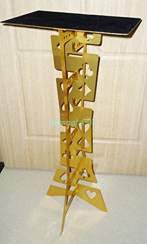 Table pliante en aluminium au design épuré pour illusionniste