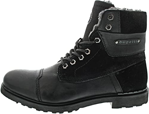 Preisvergleich Produktbild bugatti VITTORE Herren Schnürstiefel in Schwarz, Größe 43
